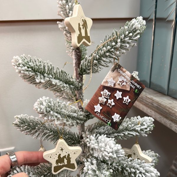 Christmas Journey Story Star Ornament Set | Boutique Elise - Image 2