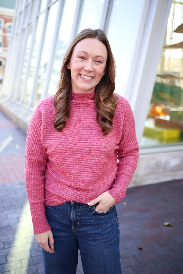 Berry Dolman Sleeve Sweater | Boutique Elise | Sarah